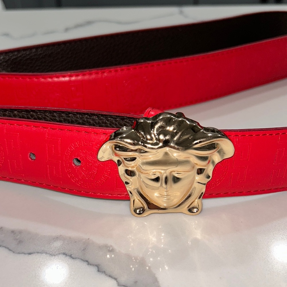La Medusa Leather Belt